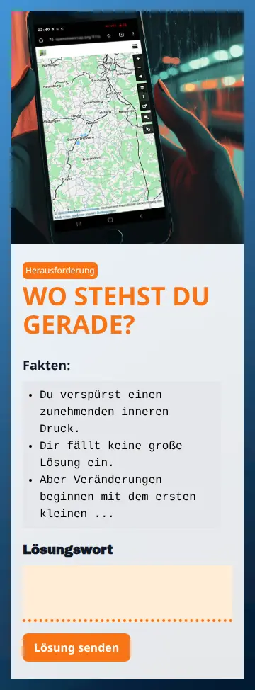 Visuelle Fortschritts-Etappen